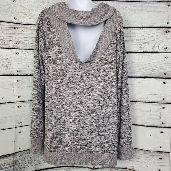 Cato Women’s Gray Marled Knit Sweater XL - Picture 3 of 6